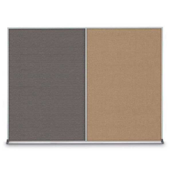 Triple Door Radius Plus Corkboard, 72" x